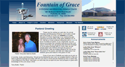 Desktop Screenshot of fountainofgrace.us